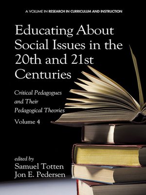 cover image of Educating About Social Issues in the 20th and 21st Centuries, Volume 4